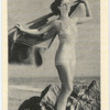 Mary Howard, A Metro-Goldwyn-Mayer player enjoying the breeze and sunshine on the Pacific Coast.