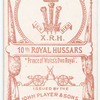 10th Royal Hussars.