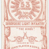 Shropshire Light Infantry.