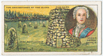 Battle of Culloden [April 16th, 1746]. (The gravestones of the clans; the battlefield; the cairn; Bonnie Prince Charlie.)