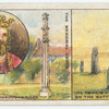 Battle of Boroughbridge [March 16th, 1322]. (Edward II; the memorial cross; the Devil's Arrows on the battlefield.)