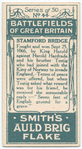 Battle of Stamford Bridge [September 25th, 1066]. (Norseman's shield and battle axe; Harold Hardrada the Norseman; Stamford Bridge.)