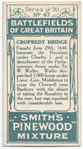 Battle of Cropredy Bridge [June 29th, 1644]. (Sir W. Waller; the bridge; Charles I ['s] iron hat.)