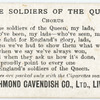 The soldiers of the Queen. Chorus.