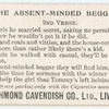 The absent-minded beggar. 2nd verse.