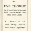 Eve Thorne.