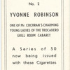 Yvonne Robinson.