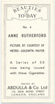Anne Rutherford.