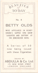 Betty Olds.