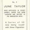 June Taylor.