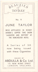 June Taylor.