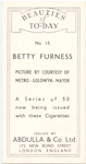 Betty Furness.