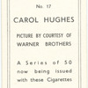 Carol Hughes.