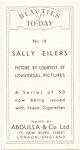 Sally Eilers.