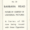 Barbara Read.