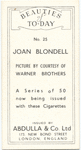 Joan Blondell.