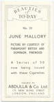 June Mallory.