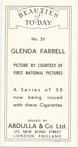 Glenda Farrell.