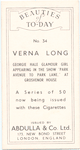 Verna Long.