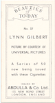 Lynn Gilbert.