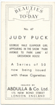 Judy Puck.