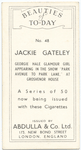 Jackie Gately [Gateley].