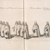 The sub-dean & confessor; the prebemdaroes pf Westminster, in number 12; the dean of Westminster; the master of the tewell house; privy councellors, not peers