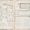 The ground plot of the Collegiate Church of St. Peter in Westminster with two profiles relating thereunto...23 Apr. 1685.