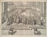 The inthronization of their Majesties King James the second and Queen Mary.
