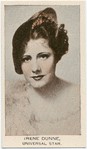 Stars of stage and screen. Irene Dunne, Universal Star.