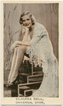 Stars of stage and screen. Claudia Dell, Universal Star.