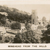Minehead from the hills.