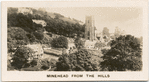 Minehead from the hills.