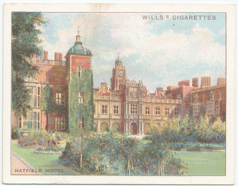 Hatfield House, Hertfordshire. A home of the Marquess of Salisbury