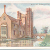 Oxburgh Hall, Norfolk. The home of Sir of H.E. Paston-Bedingfeld, Bart.