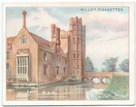 Oxburgh Hall, Norfolk. The home of Sir of H.E. Paston-Bedingfeld, Bart.