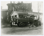 White 5 ton truck, the Standard Oil Co. of Ohio.