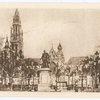 Anvers. Place Verte, Cathédrale.