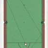 Attacking a double-baulk.