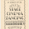 Stage, cinema, dancing celebrities.