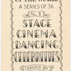Stage, cinema, dancing celebrities.
