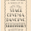 Stage, cinema, dancing celebrities.