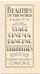 Stage, cinema, dancing celebrities.