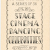 Stage, cinema, dancing celebrities.