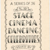 Stage, cinema, dancing celebrities.