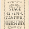 Stage, cinema, dancing celebrities.