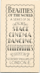 Stage, cinema, dancing celebrities.