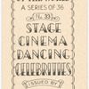 Stage, cinema, dancing celebrities.