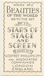 Stars of stage and screen. Irene Dunne, Universal Star.