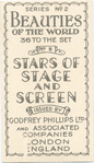 Stars of stage and screen. Barbara Worth.
